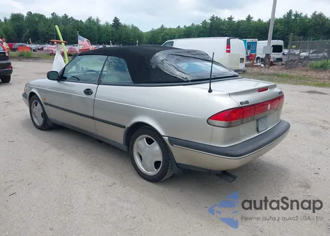 1996 Saab 900 Se z USA, uszkodzony, nr VIN YS3DF78V3T7001155